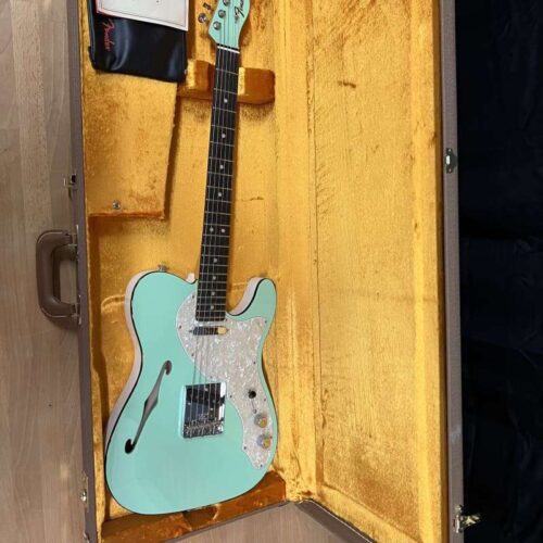 2019 - 2020 Fender Two-Tone Thinline Telecaster Seafoam Green -        Telecaster