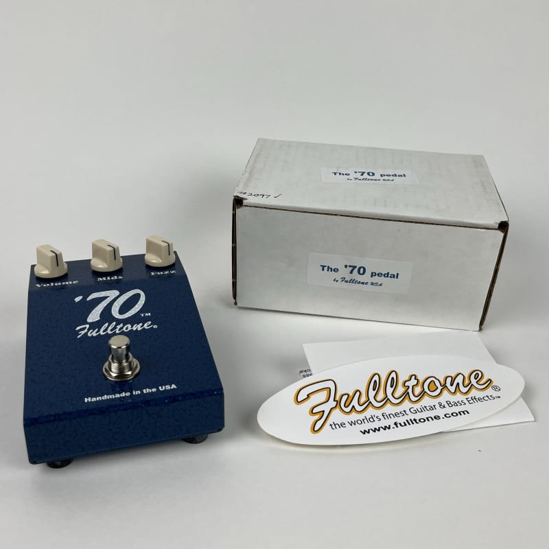 used 2000s Fulltone '70 Pedal, V1 Blue - Effect Pedal