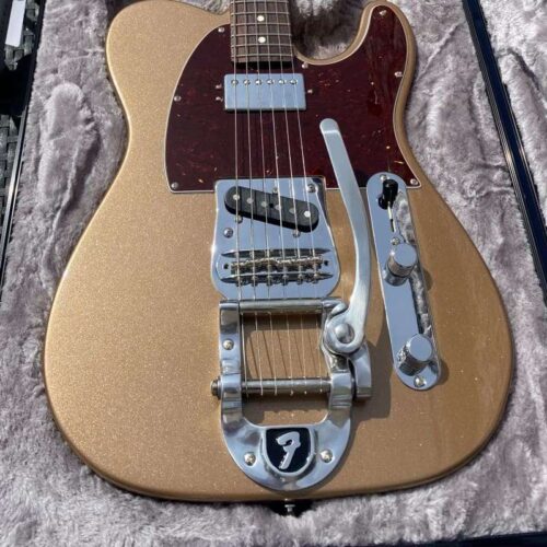 2022 Fender Telecaster with Bigsby Firemist Gold -        Telecaster