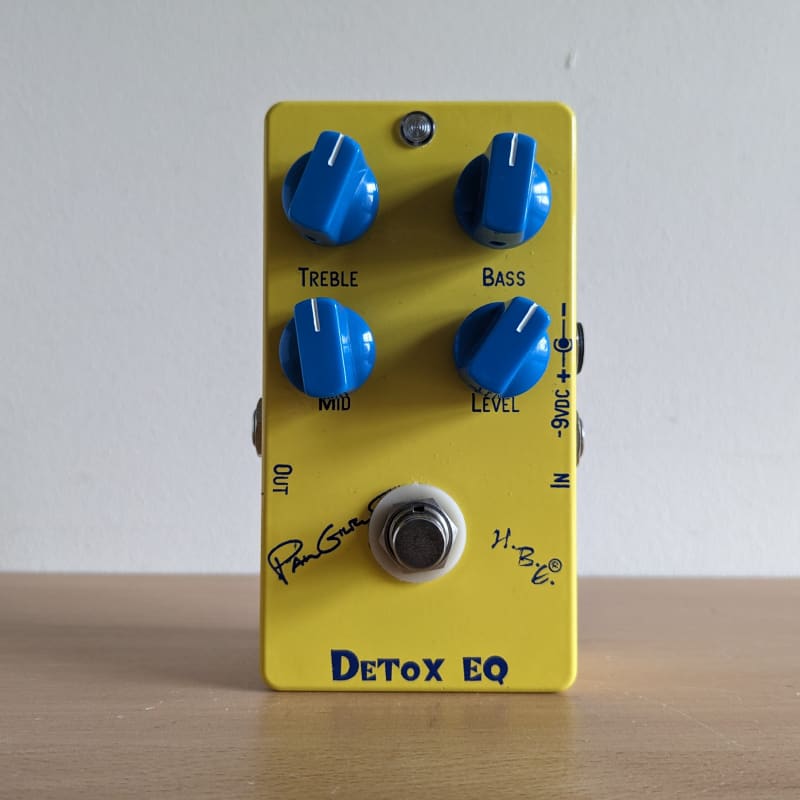 used 2010s HomeBrew Electronics Detox EQ Yellow - Effect Pedal