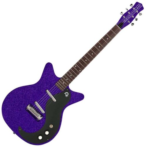 Danelectro '59M NOS+ Electric Guitar ~ Purple Metalflake Blackout - £577.45 new Guitar