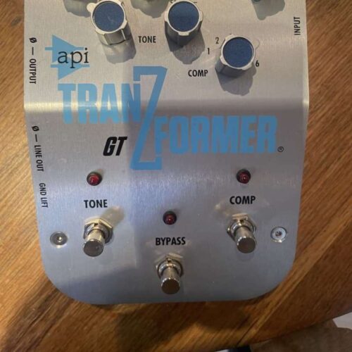 used 2010s API TranZformer GT Guitar Pedal Silver - Effect Pedal