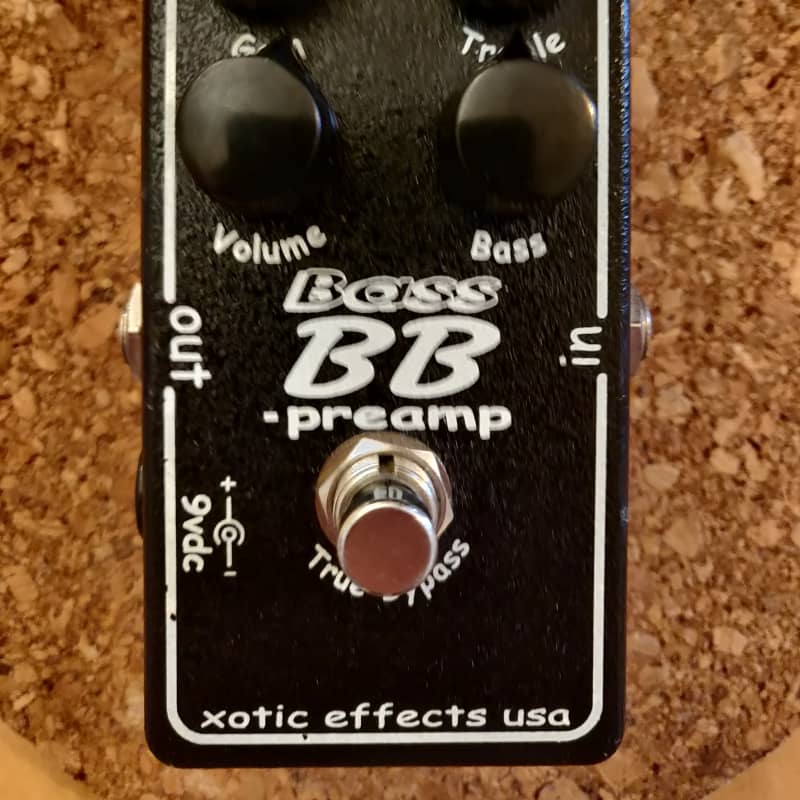 used 2013 Xotic BB Bass Preamp Black - Effect Pedal