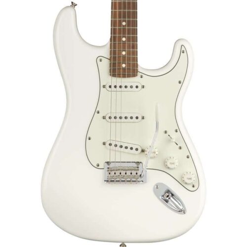 Fender Fender Player Stratocaster Polar White Pau Ferro Polar ... -        Stratocaster