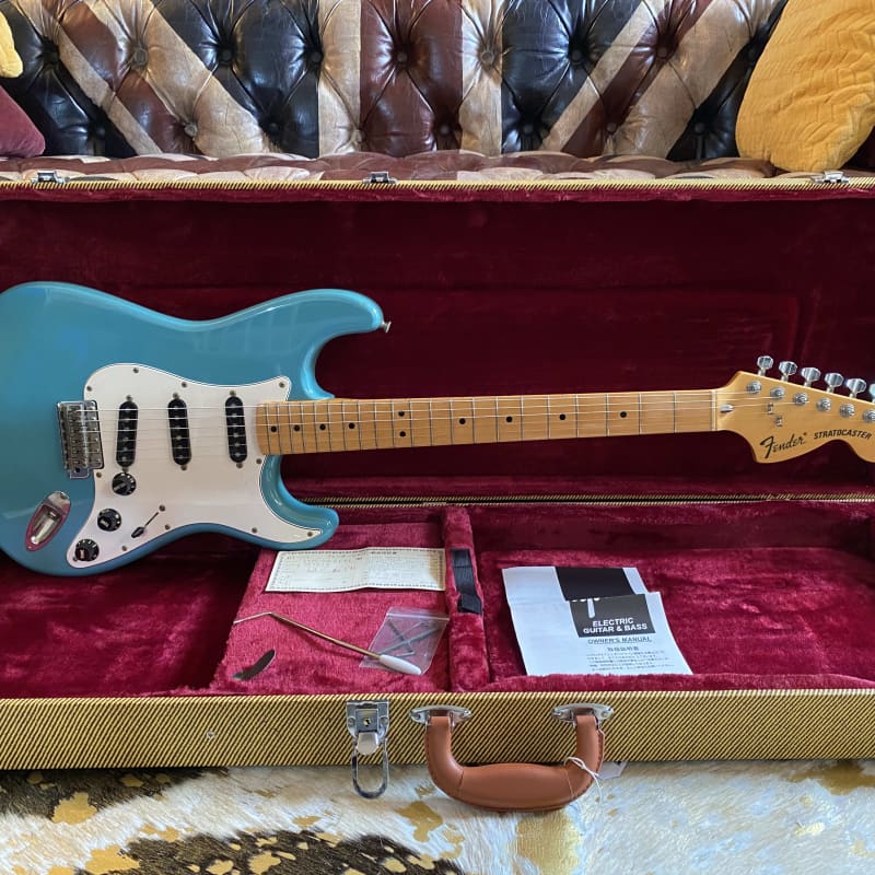 1999 Fender ST-72 Stratocaster Reissue MIJ California Blue - £1495 used Guitar