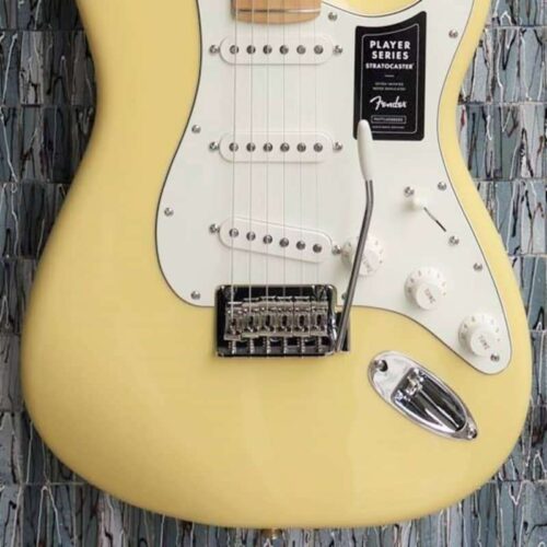 Fender Player Series Stratocaster, Buttercream Yellow -        Stratocaster