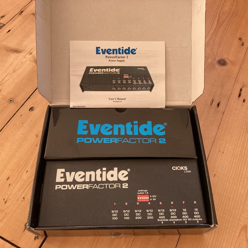 used 2010s Eventide Cioks Eventide Powerfactor 2 Black - Effect Pedal