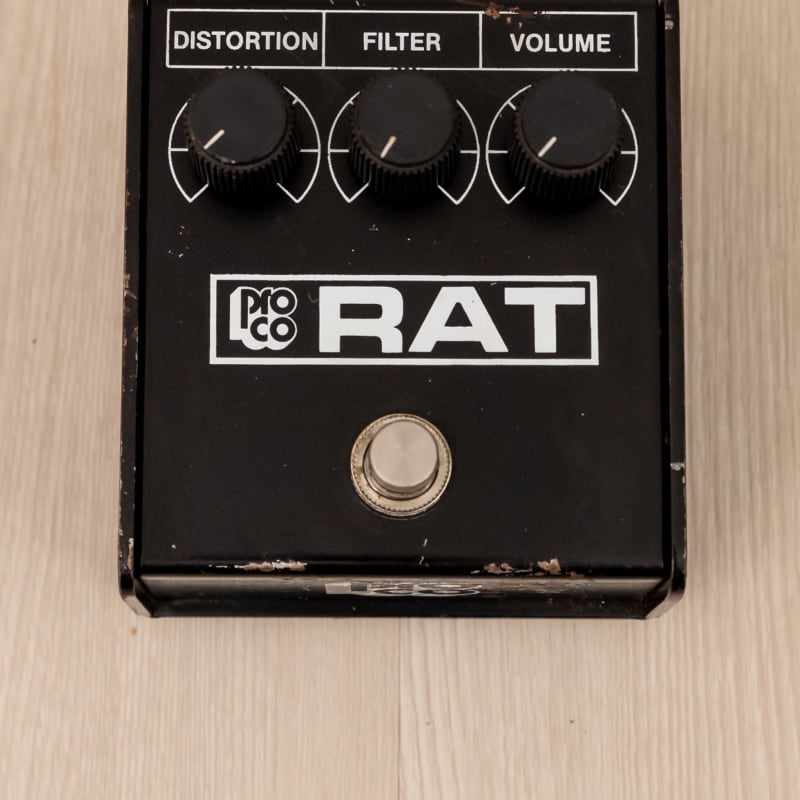 used 1986 ProCo Rat Small Box Black - Effect Pedal