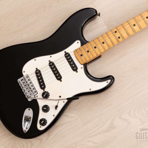 1980 Fender Stratocaster Black -        Stratocaster