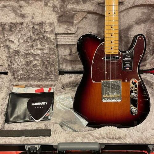 2022 Fender American Professional II Telecaster MN 3Tone Sunbu... -        Telecaster