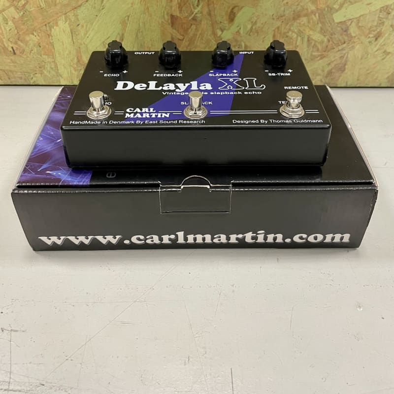 used 2000s Carl Martin DeLayla XL Black - Effect Pedal