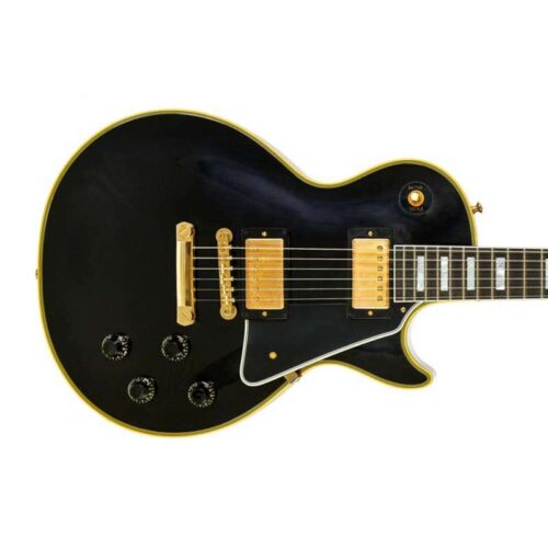 Gibson 1957 Les Paul Custom Reissue 2-Pickup VOS Ebony -         Les Paul