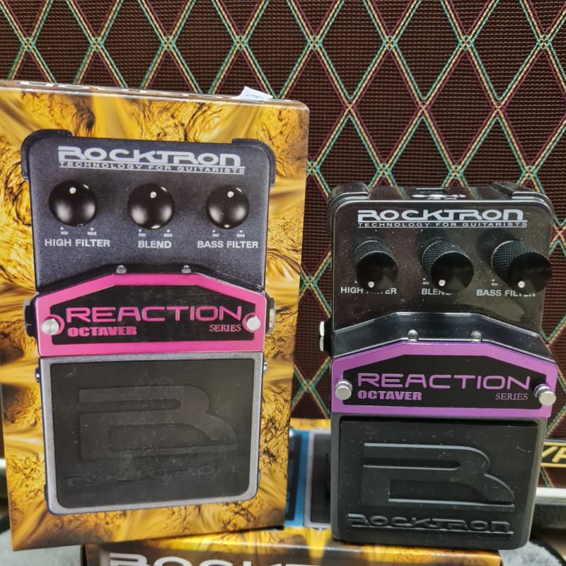 new Rocktron Reaction Series Octaver Re - Effect Pedal