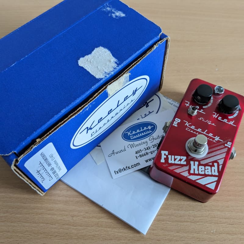 used 2010s Keeley Fuzz Head Red - Effect Pedal