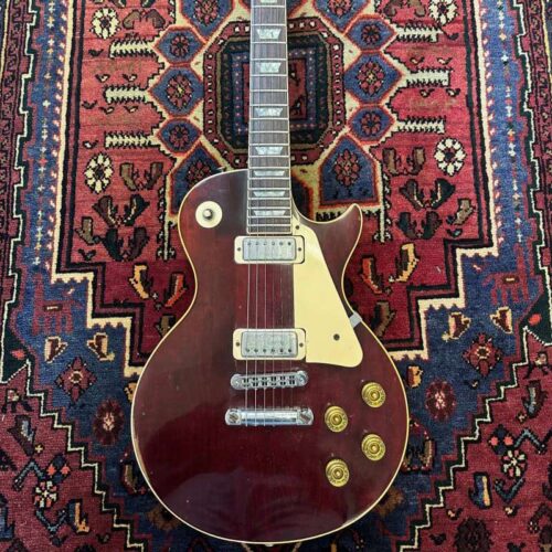 1969 - 1984 Gibson Les Paul Deluxe Wine Red -         Les Paul