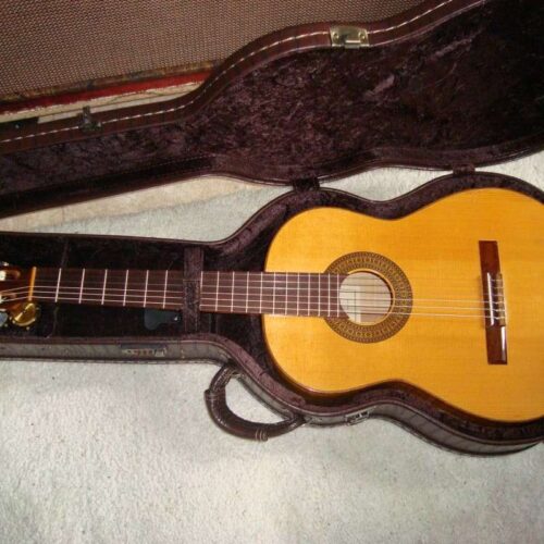 1960-1969 Gustav Glassl Classical Guitar Natural -        Classical Guitar