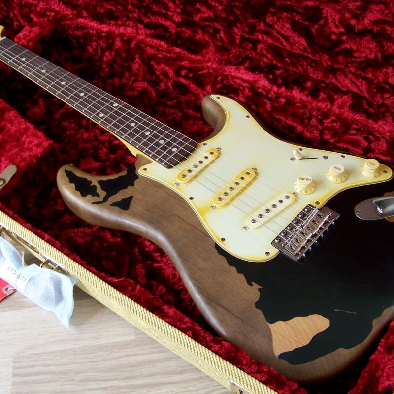 Fender Fender USA 60's Reissue Stratocaster John Mayer BLK1 Tr... - £2999 used Guitar