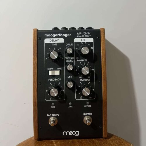 used 2012 Moog MF-104M Moogerfooger Analog Delay Black - Effect Pedal