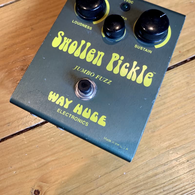 used 1990s Way Huge Swollen Pickle Metallic Green - Effect Pedal