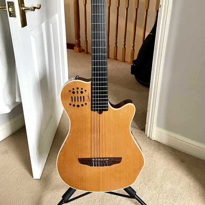 2010s Godin Multiac Grand Concert Nylon SA Natural - £1200 used Guitar