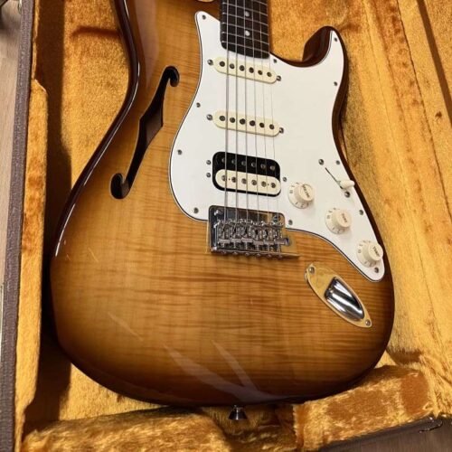 2019 Fender Rarities Series Flame Top Thinline Stratocaster HS... -        Stratocaster