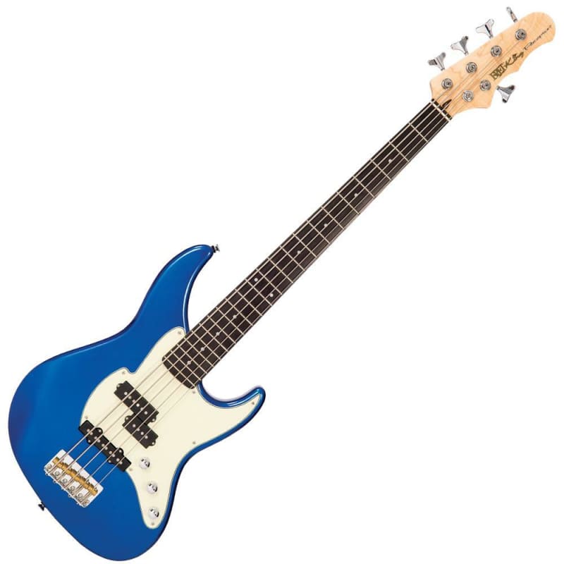 Fret-King Black Label Perception 5-String Bass ~ Candy Apple Blue - £522.53 new Guitar