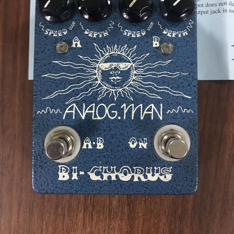 used 2000s Analogman Bi-Chorus Blue - Effect Pedal