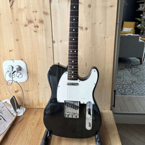 1978 Fender Telecaster Black -        Telecaster