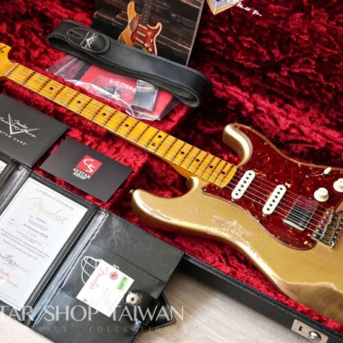 2021 Fender Custom Shop 1969 Stratocaster Heavy Relic Aztec Gold -       Custom Shop Stratocaster