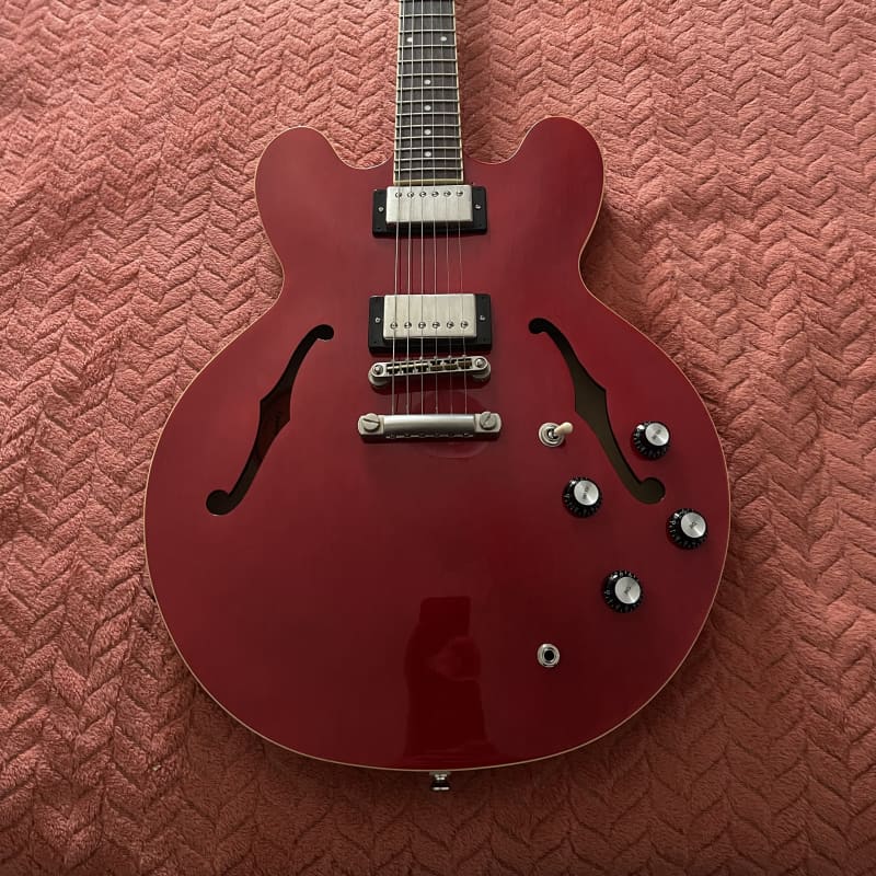 2020 - Present Epiphone ES-335 Cherry - £415 used Guitar