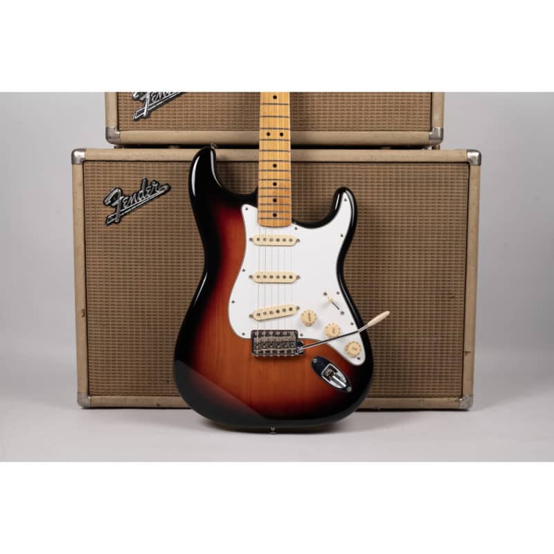 2021 Fender Jimi Hendrix Stratocaster 3-Tone Sunburst - £769 used Guitar