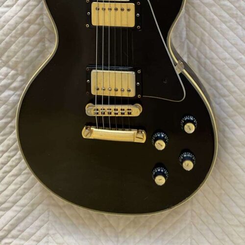 1970 - 1985 Gibson Les Paul Custom Ebony -         Les Paul