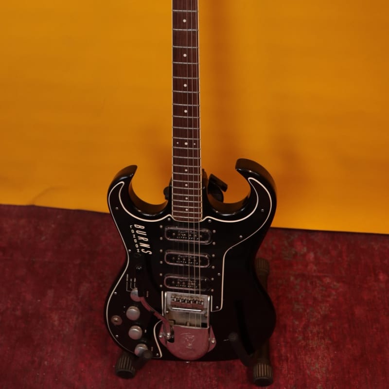 1963 Burns Bison Left-handed Black - £3250 used Guitar