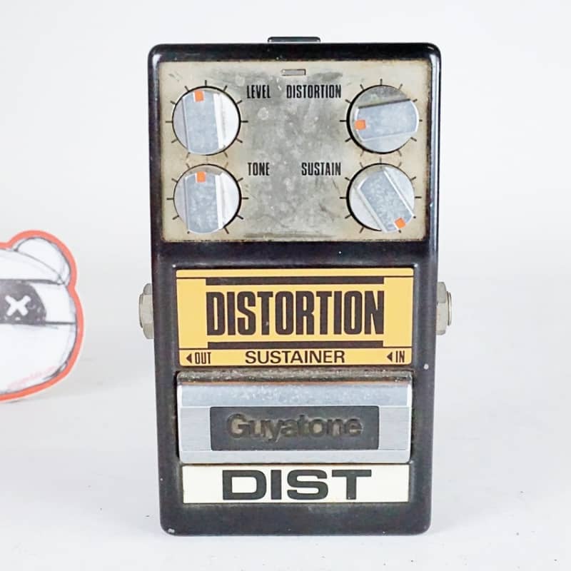 used 1980s Guyatone PS-011 Distortion Sustainer Black - Effect Pedal