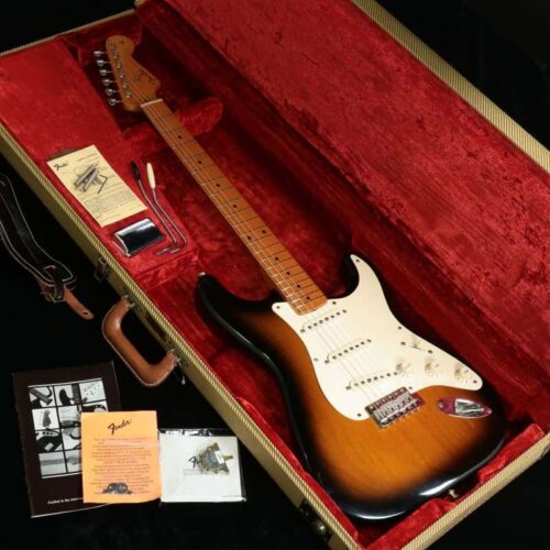 1999 Fender American Vintage 57 Stratocaster 2-Tone Sunburst [... -        Stratocaster