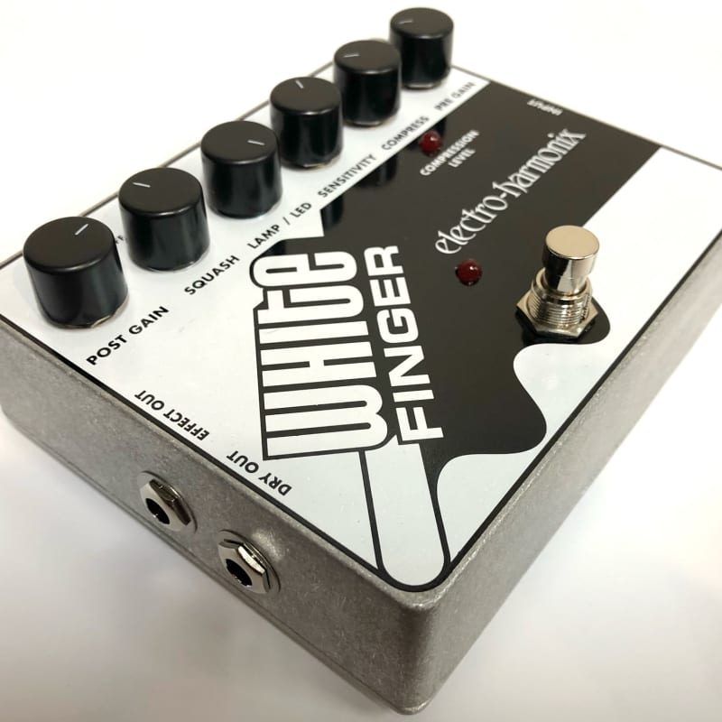 used Electro-Harmonix White Finger Analog Optical Compressor White ... - Effect Pedal