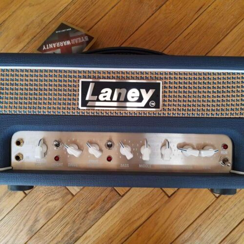 2010s Laney Lionheart L5-Studio 5-Watt Tube Guitar Amp Head Blue -       Tube Amp Head