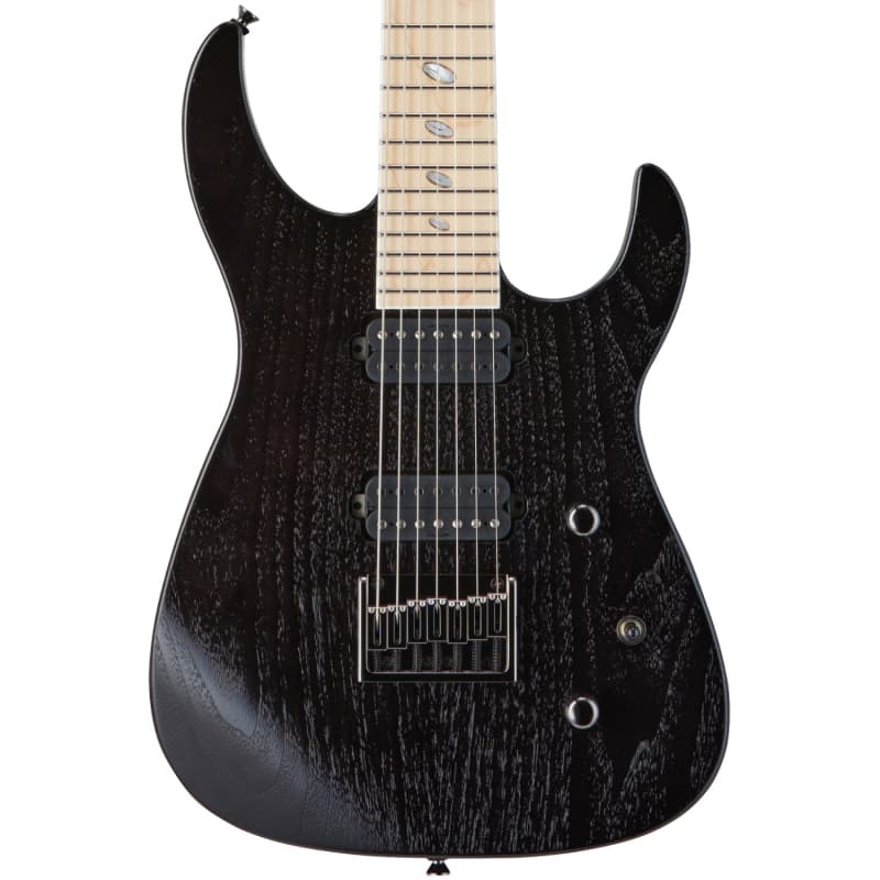 2022 Caparison Dellinger7-WB-FX MF Transparent Charcoal Black - £3082.5 new Guitar