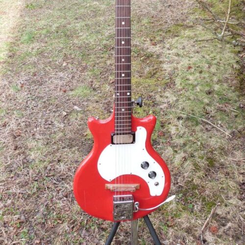 1960's Supro Ozark electric guitar Red -