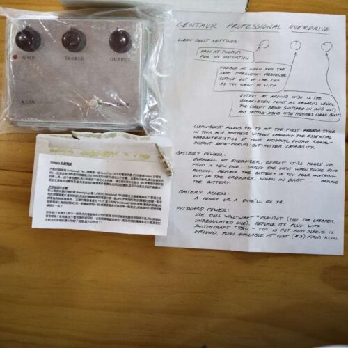 1994 - 2008 Klon Centaur Professional Overdrive (Non-Horsie) S... -        Overdrive