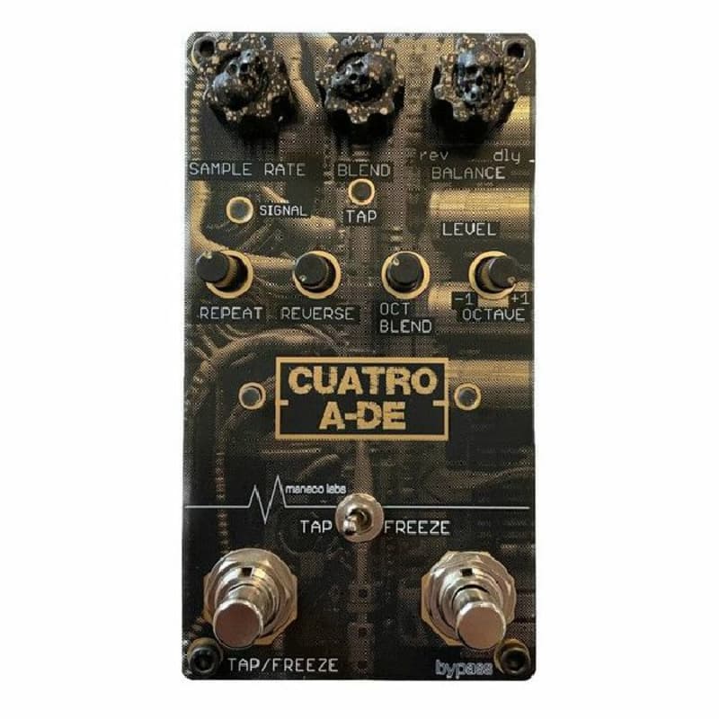 new Maneco Labs Maneco Labs 4AD Digital & Effects Pedal Delay - Effect Pedal