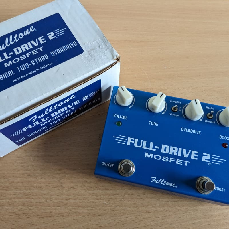 used 2000s Fulltone Full-Drive 2 Mosfet Blue - Effect Pedal