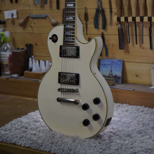 2014 Epiphone Les Paul Custom Pro Alpine White -         Les Paul