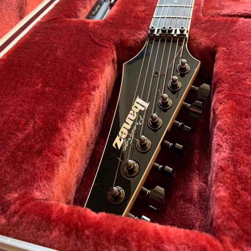 2014 Ibanez Prestige RG2627ze Black – £1300 used Guitar