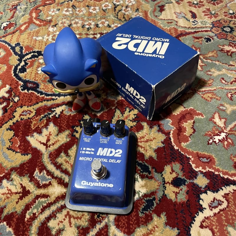 used 1990s Guyatone MD2 Micro Digital Delay Blue - Effect Pedal