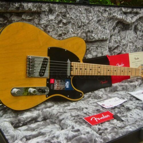 2019 Fender American Elite Telecaster Butterscotch Blonde -        Telecaster