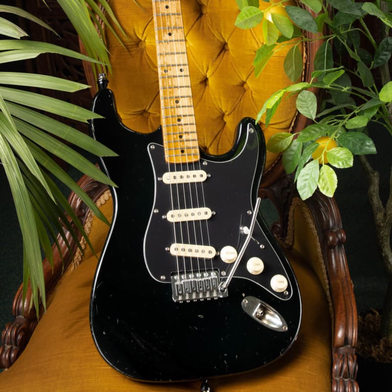 1973 Greco DreamBuild Black Strat Black - £2295 used Guitar