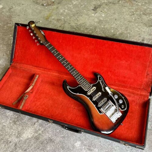 1966 Ampeg Split sound jazz guitar Sunburst -         Vintage