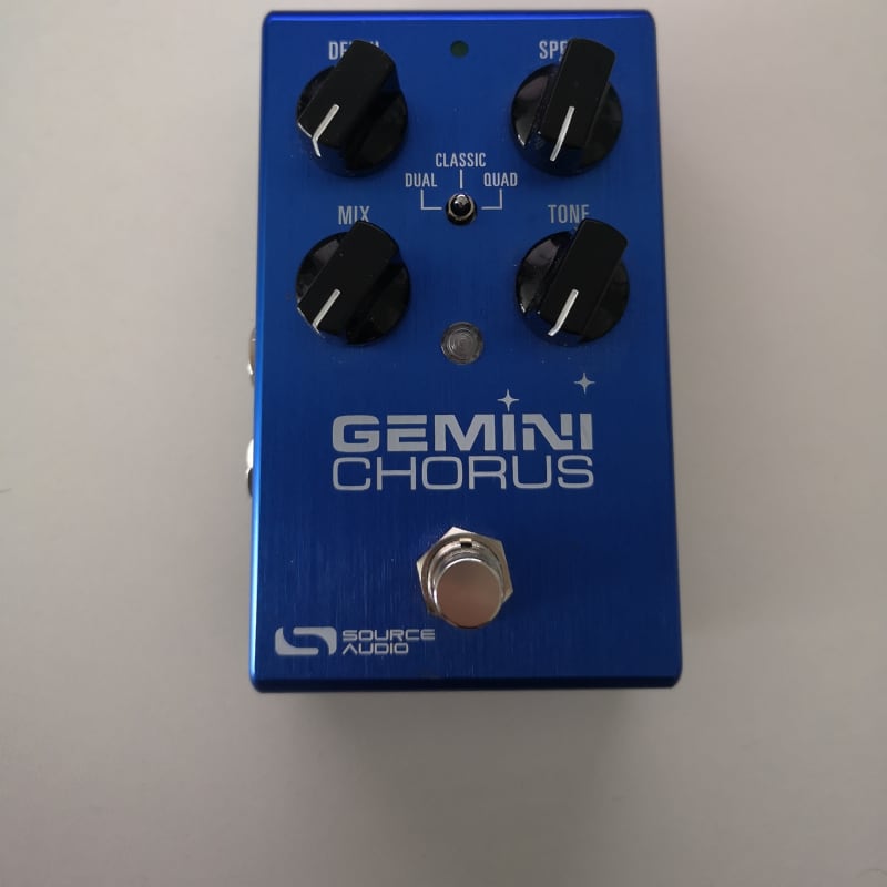 used 2010s Source Audio Gemini Chorus Purple - Effect Pedal