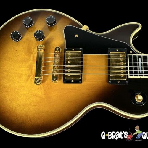 1990 Gibson Les Paul Custom Lefty Tobacco Burst -         Les Paul